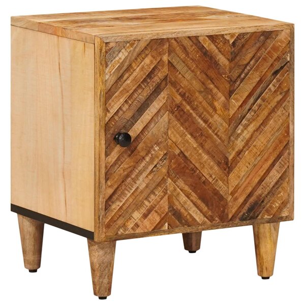 vidaXL Table de chevet Marron 40 x 33 5 x 46 cm Bois de mangue massif