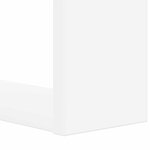 vidaXL Étagère Blanc 52 x 25 x 71 5 cm Panneau de particules