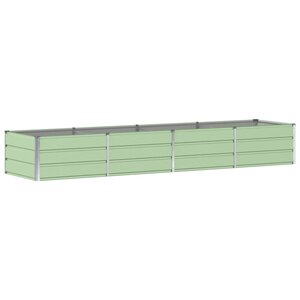 vidaXL Jardinière Vert 320 x 80 x 45 cm Acier