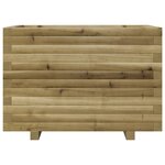 vidaXL Jardinière 70x40x49 5 cm bois de pin imprégné