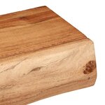 vidaXL Étagères murales 2 Pièces 100x17x8 cm bois massif d'acacia
