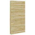 vidaXL Support à plantes 5 niveaux 90x15x180 cm en bois de pin traité.
