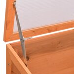 vidaXL Serre Bois 180x57x62 cm
