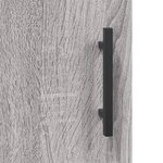 vidaXL Table basse sonoma gris 90x50x40 cm bois d'ingénierie