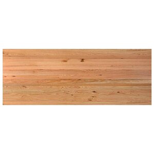 vidaXL Dessus de bureau marron clair bois chêne massif rectangulaire