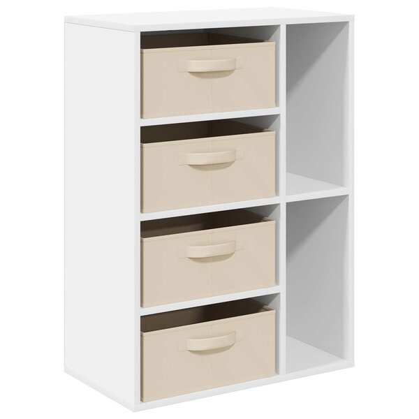 vidaXL Buffet Blanc 60 x 33 5 x 84 cm