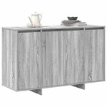 vidaXL Buffet Sonoma gris 120 x 41 x 75 cm Bois d'ingénierie