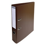 Classeur à Levier PVC Format A4 Dos de 70 mm Marron x 10 EXACOMPTA
