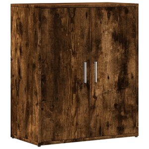 vidaXL Buffet chêne fumé 60x31x70 cm bois d'ingénierie