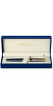 Waterman hemisphere stylo roller  noir mat  recharge noire pointe fine  coffret cadeau