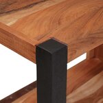 vidaXL Étagère Marron 70 x 30 x 110 cm Bois d'acacia massif