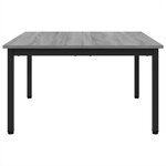 vidaXL Table basse Gris Sonoma 80 x 80 x 45 cm Bois d'ingénierie
