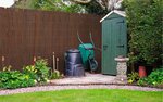 Canisse 1.5x5 m  marron osier pour clôtures et pergolas