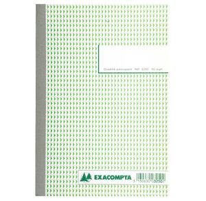 Manifold Quadrillé 5x5 148 mm x 210 mm 50 feuillets dupli Autocopiant EXACOMPTA