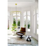 Tapis ethnique laine Jambo - beige - 170 x 240 cm