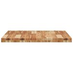 vidaXL Dessus de table carré 70x70x4 cm bois massif d'acacia