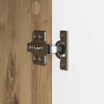 vidaXL Meuble TV 150 x 31 x 52 cm Chêne artisanal Bois d'ingénierie