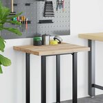 vidaXL Dessus de bureau non traité 100x60x4 cm bois d'acacia massif