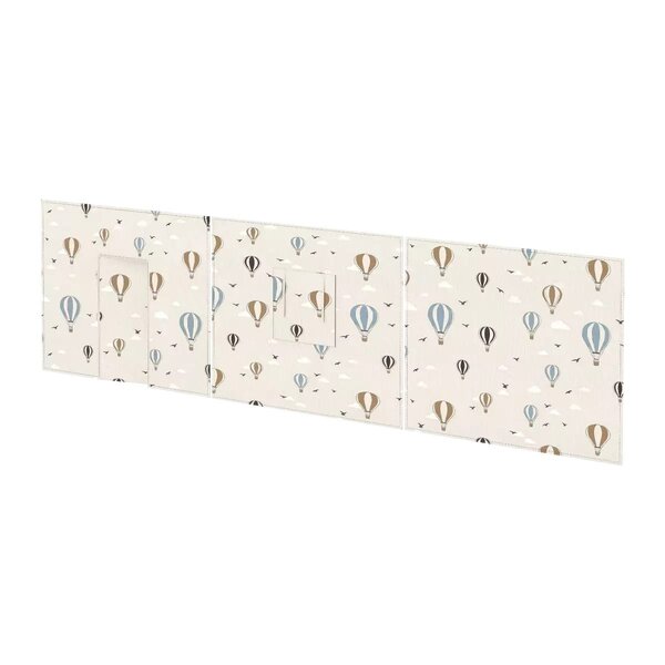 Flexa DAWN Rideaux de jeu pour lit mi-hauteur Motif montgolfieres