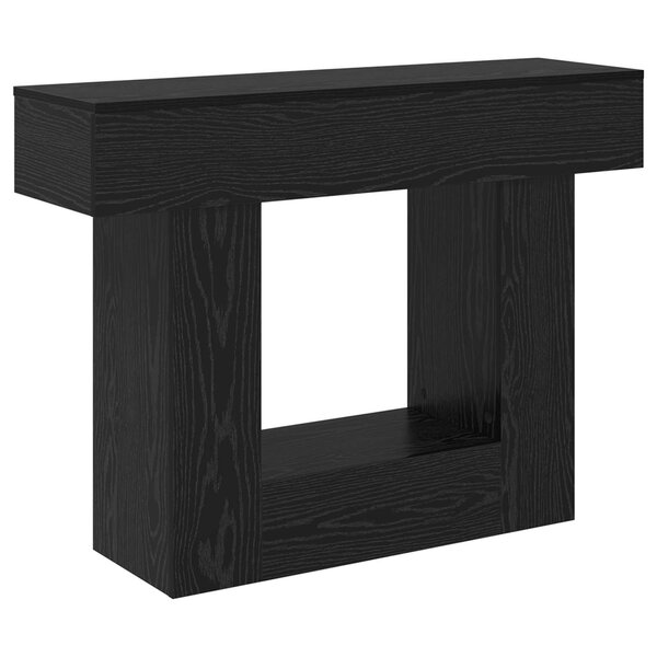 vidaXL Chêne Noir 101 x 30 x 74 cm