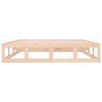 vidaXL Cadre de lit 200x200 cm Bois massif