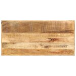 vidaXL Table de bar 120x58x107 cm Bois de manguier brut