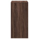 vidaXL Table de bar chêne marron 51x50x103 5 cm bois d'ingénierie