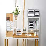 Exacompta Set de tiroirs de bureau Pop-Box avec 4 tiroirs Blanc