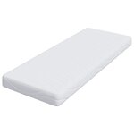 vidaXL Matelas Blanc 80 x 200 cm Mousse