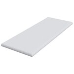 vidaXL Coussins de Matelas Blanc 70 x 200 cm