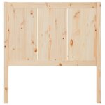 vidaXL Tête de lit 80 5x4x100 cm Bois massif de pin
