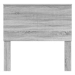vidaXL Tête de lit Gris Sonoma 100 cm Bois d'ingénierie