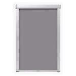 vidaXL Store enrouleur occultant Gris C04