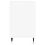 vidaXL Armoire à chaussures Blanc 102x36x60 cm Bois d'ingénierie