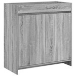vidaXL Meuble sous lavabo de salle de bain Sonoma gris