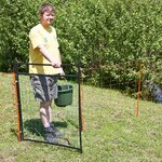 Kerbl Porte pour filets de clôture électrique 95-125 cm 446518