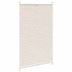 vidaXL Store plissé 70x150 cm Crème