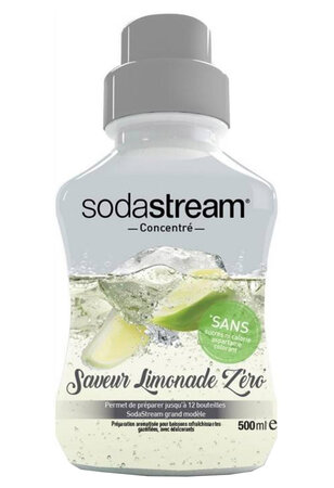 Sodastream Concentré Saveur Limonade Zéro 500ml (lot de 5)