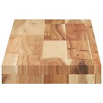 vidaXL Dessus de table 100x20x4 cm rectangulaire bois massif d'acacia