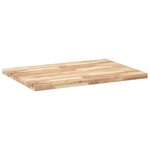 vidaXL Dessus de table rectangulaire 120x70x4 cm bois massif d'acacia