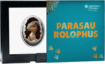 Monnaie PARASAUROLOPHUS Dinosauria Argent 500 Francs Cameroon 2025 (PRÉCOMMANDE)