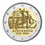 2 euros commémorative Slovaquie 2022 - La machine à vapeur.
