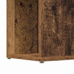 vidaXL Centre de divertissement Marron 60 x 24 x 155 cm