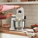 Bosch - kitchen machine serie 2 - robot de cuisine - 700w - 4 vitesses + turbo - bol mélangeur inox 3 8 l - blender 1 25 l - blanc