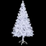 vidaXL Arbre de Noël artificiel pré-éclairé/boules 120 cm 230 branches