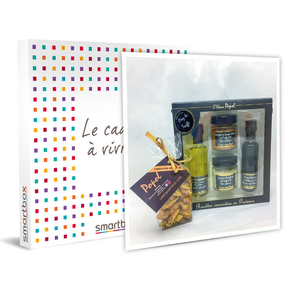 Smartbox - coffret cadeau - panier gourmand de spécialités à la truffe à recevoir chez soi