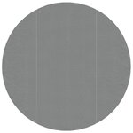 vidaXL Bâche de piscine gris clair Ø366 cm géotextile polyester