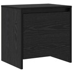 vidaXL Cabinet de chevet Chêne noir 45 x 34 x 44 5 cm