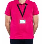 Boîte de 10 pochettes badges 60 x 90 mm avec 16 inserts et lacets AVERY