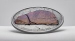 ABOURMA ROCK ART Prehistoric Art 3 Once Argent Monnaie 200 Francs Djibouti 2023